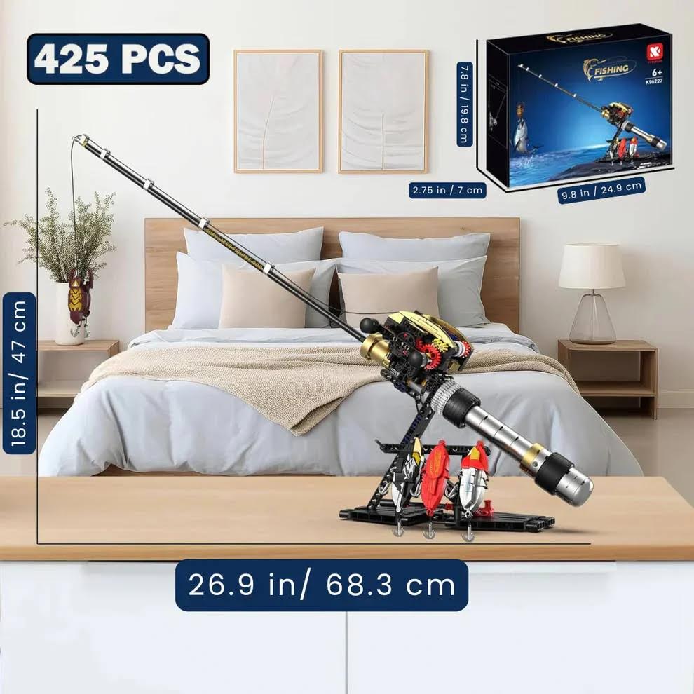 BrickCast Fishing Rod | 425pc